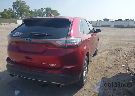 2017 Ford Edge Titanium from USA, damaged, VIN 2FMPK3K95HBB57678